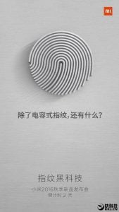 Xiaomi Mi 5Slettore impronte digitali ultrasuoni