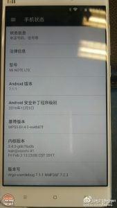 xiaomi-mi-note-android 7.1.1-redmi note 3 
