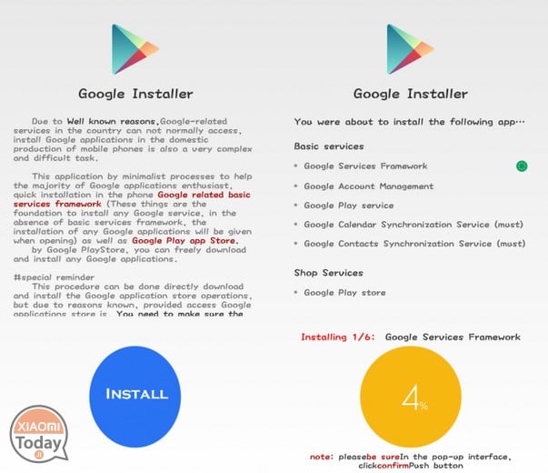 installer ng google