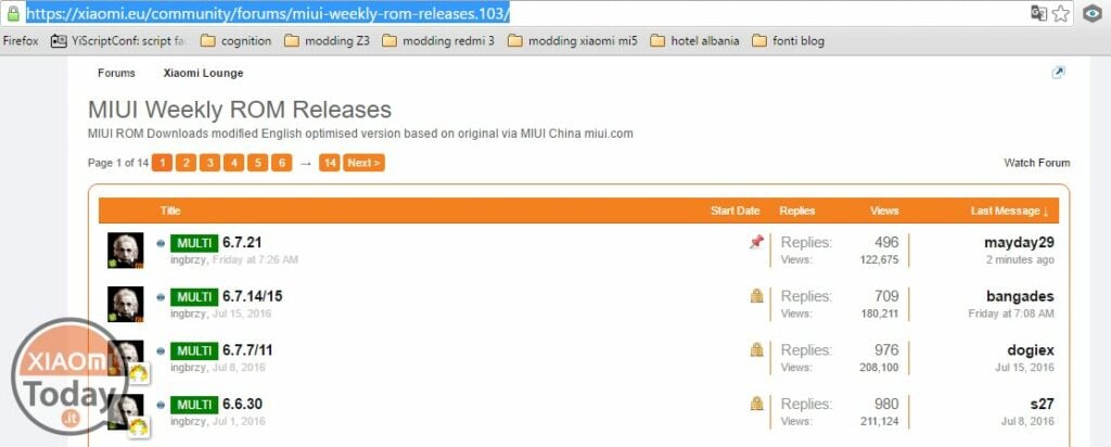 xiaomi.eu sito forum rom twrp discussione