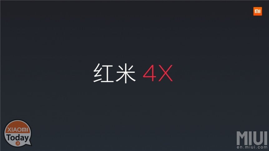 Xiaomi redmix 4x