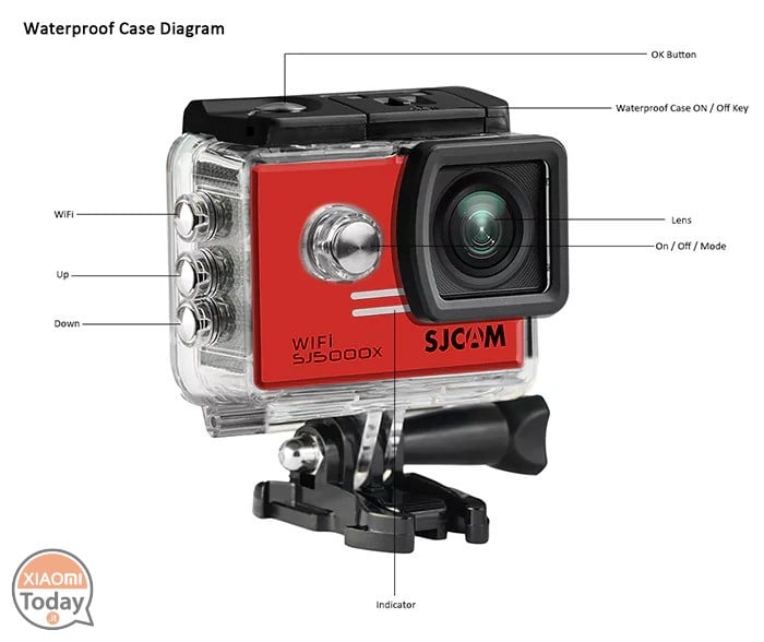 SJCAM SJ5000X 4K Máy ảnh hành động thể thao (Phiên bản Elite)