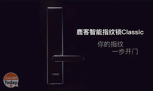 Xiaomi fingeravtrykk dørlås
