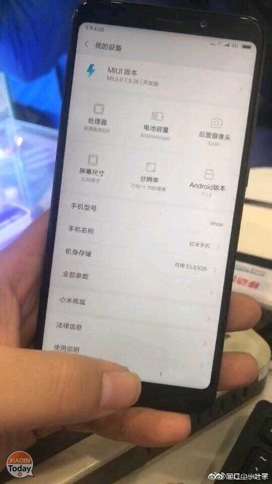 Redmi Note 5