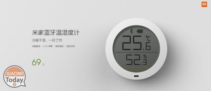 Mijia 블루투스 Hygrothermograph