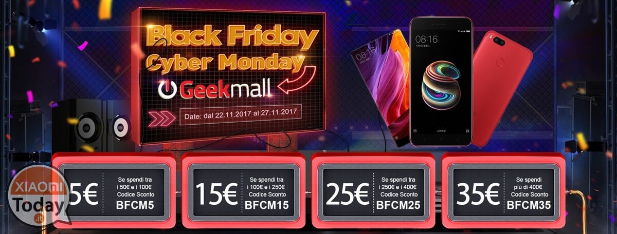 svart fredag ​​kupong geekmall