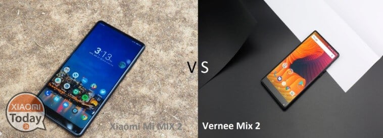 Vernee Mix 2 vs Xiaomi Mi MIX 2: similar in aesthetics, profoundly different in substance