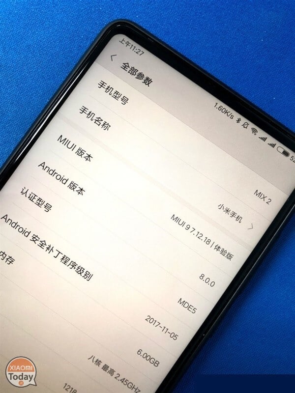 mi mix 2
