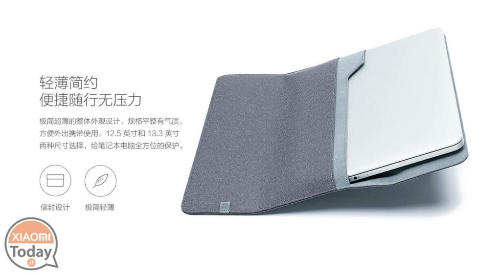 xiaomi custodia notebook ultrabook mi notebook air