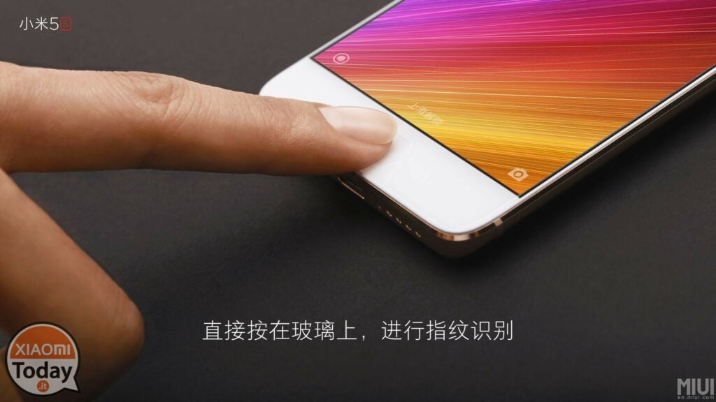 xiaomi mi6 συσκευή ανάγνωσης δακτυλικών αποτυπωμάτων