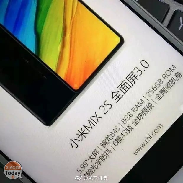 mi mix 2s