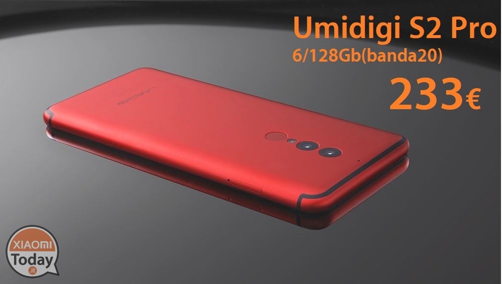 Umidigi S2 समर्थक लाल 233