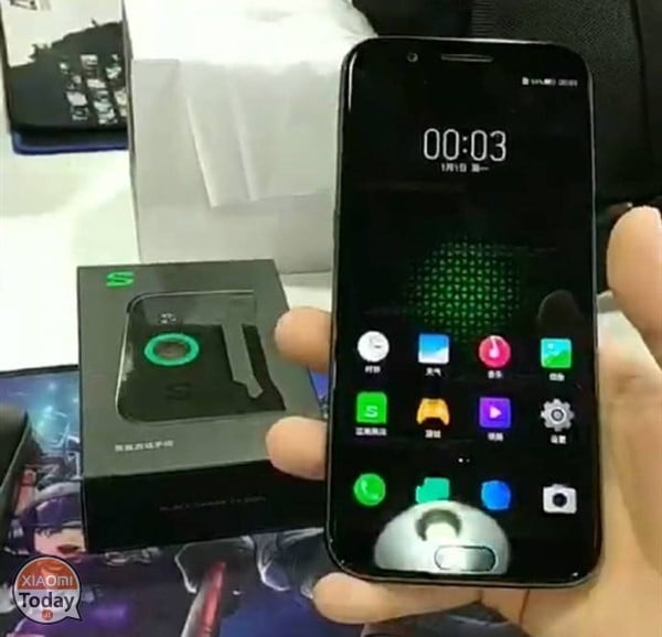 xiaomi שחור כריש המשחקים החכם - -