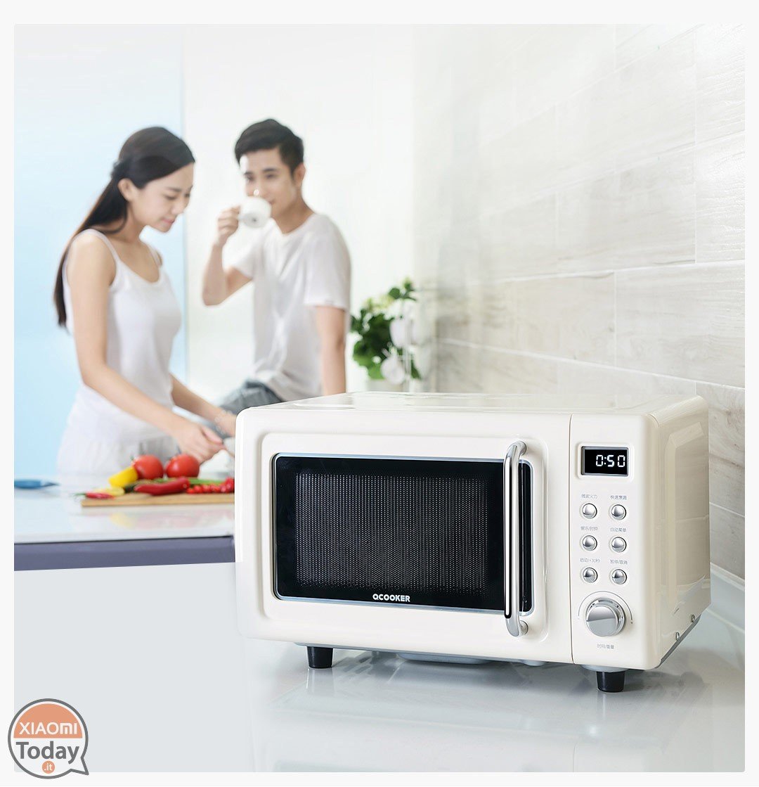 Микроволновка xiaomi. Микроволновка Xiaomi Qcooker. Микроволновая печь Xiaomi Qcooker household Retro Microwave 20l (CR-wb01b). Духовка Ocooker. Микроволновая печь 20 литров белая qcoocer.