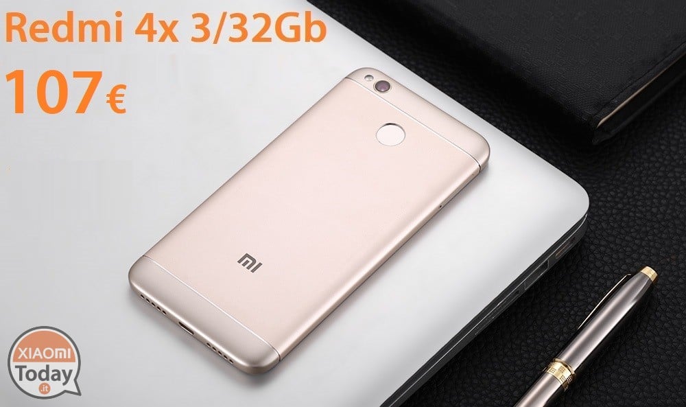 redmi 4x 107 złota