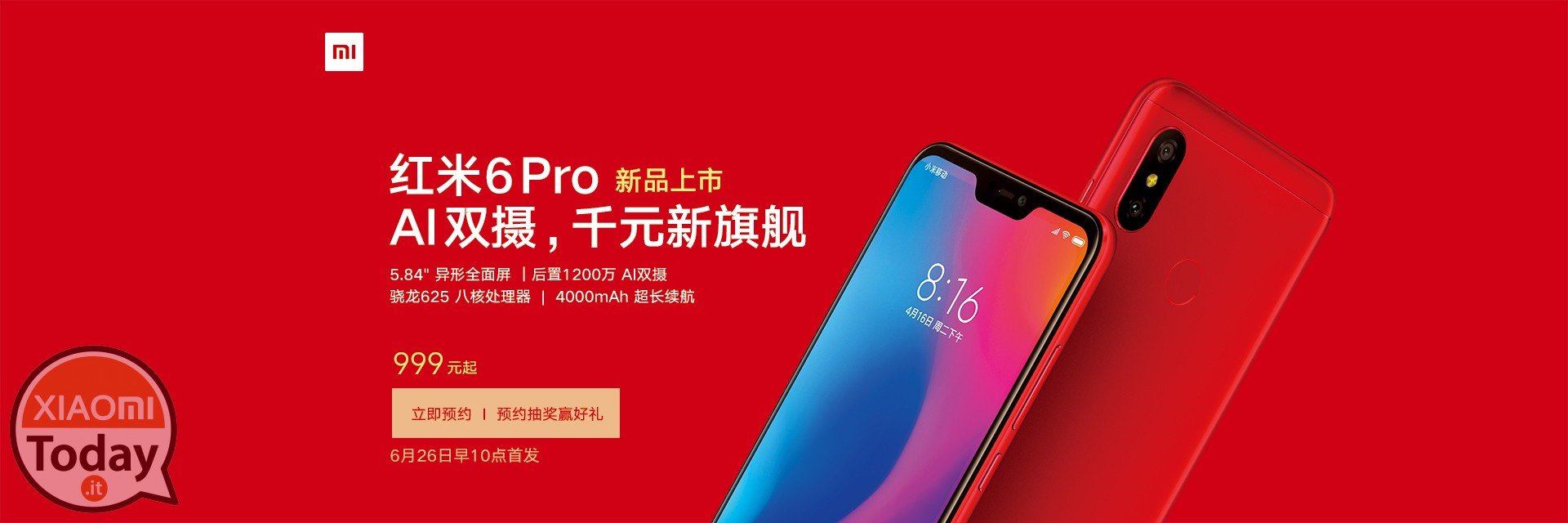 Redmi 6 pro