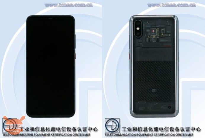 Xiaomi Mi 8 Explorer Edition certificato da TENAA. Pronto alle vendite!!!