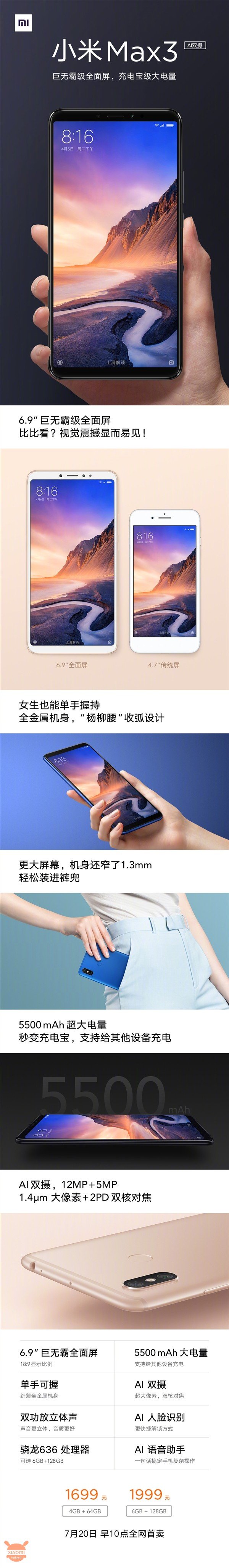 Xiaomi Mi Max 3