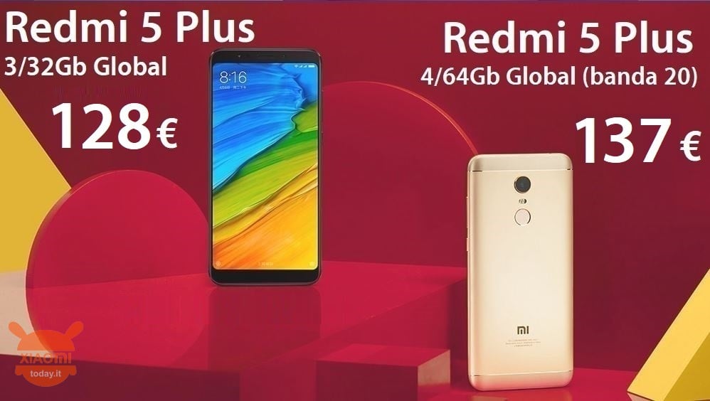 redmi 5 plus global 128 137 it