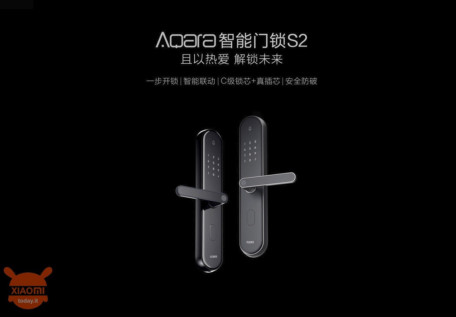 Xiaomi Aqara Smart Serrure De Porte S2