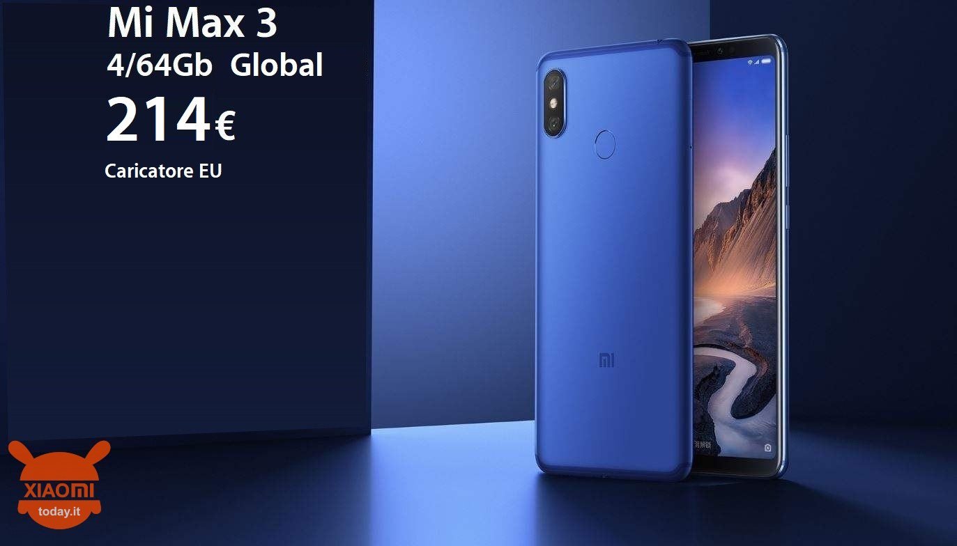mi max 3 214 global caricatore eu