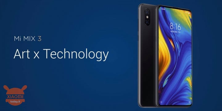 Xiaomi Mi MIX 3 official