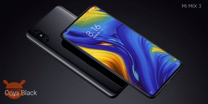 Xiaomi Mi MIX 3 official