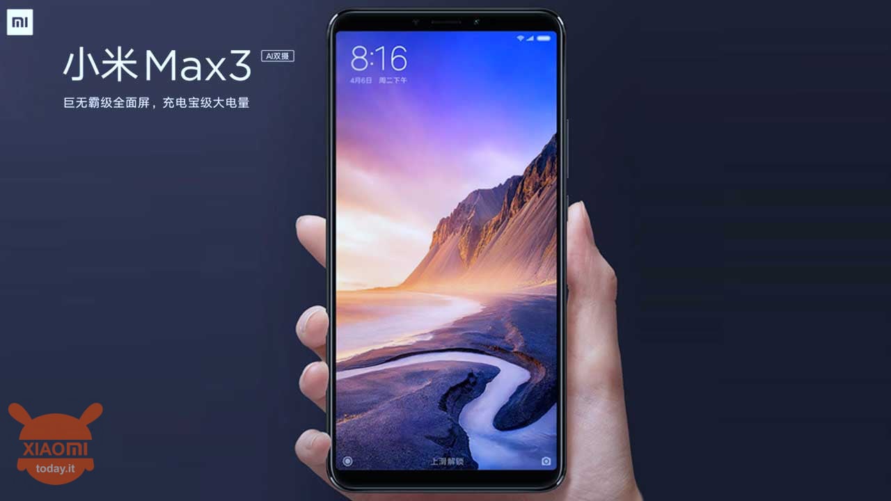 MIUI 10 China Stable disponibile per Xiaomi Mi Max 3