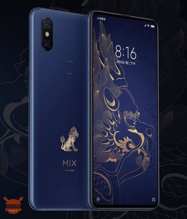 Mi mix 3 special edition forbidden palace