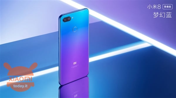 xiaomi mi 8 νεολαία έκδοση