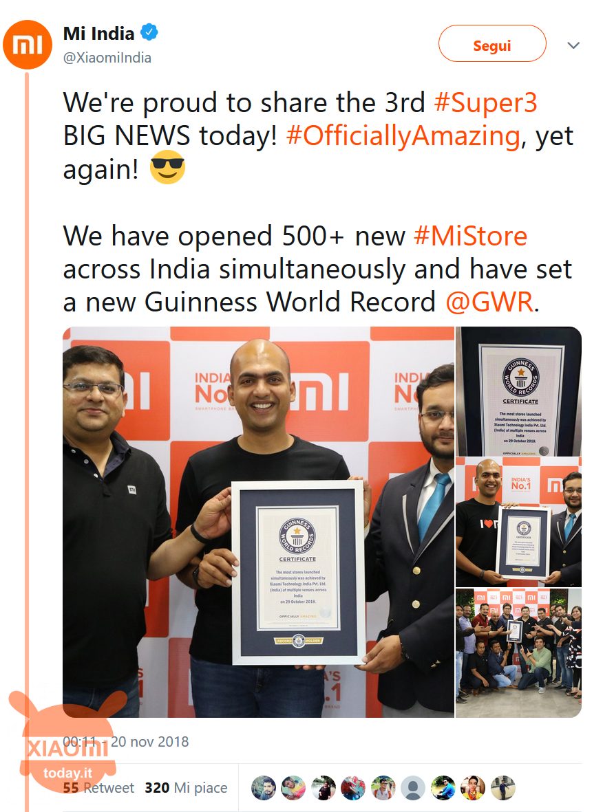 kumar guinness world record xiaomi india
