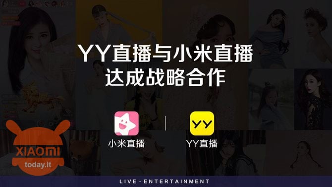 xiaomi live yy live streaming
