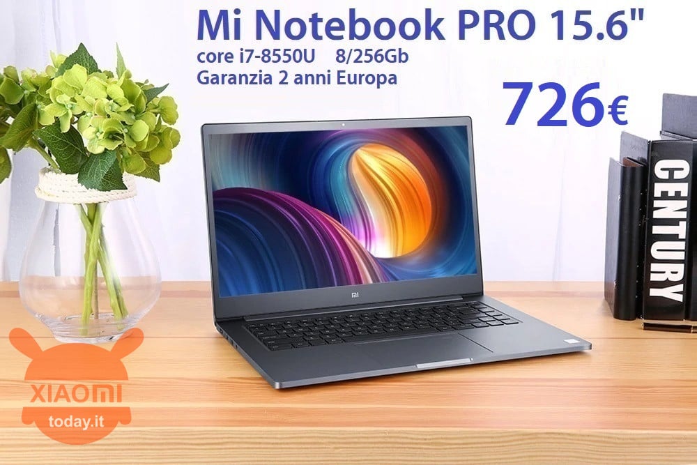 notebook pro i7 8gb 726 it