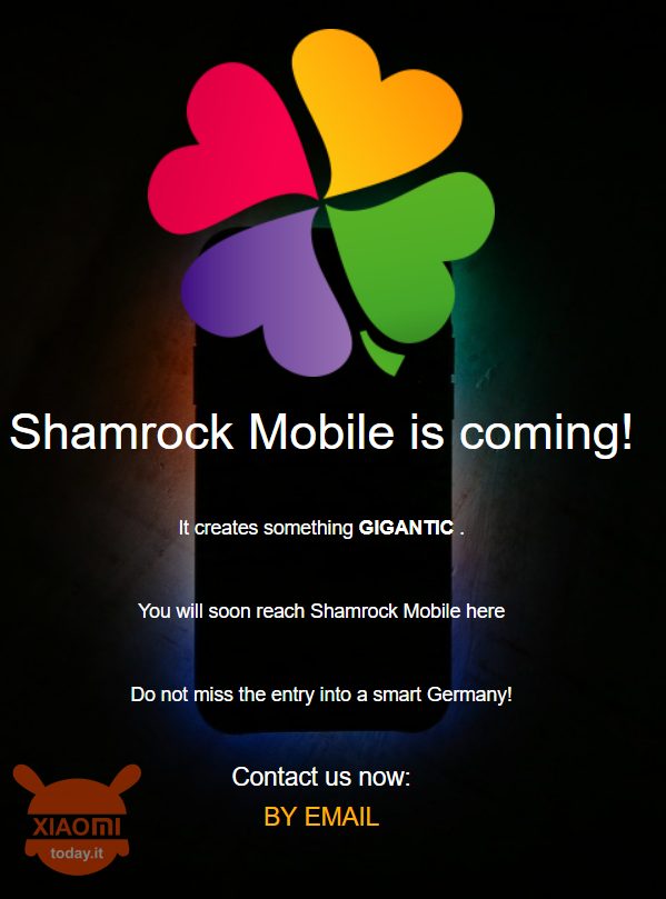 shamrock mobil xiaomi tyskland