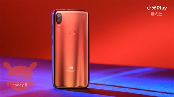 Xiaomi Play coming with 6GB of RAM and three sparkling colors