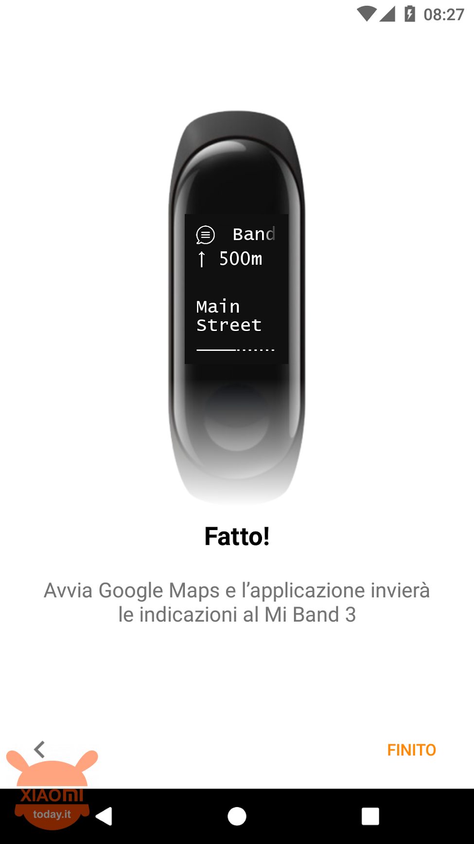 Google Maps su Mi Band 3 e Amazfit Bit