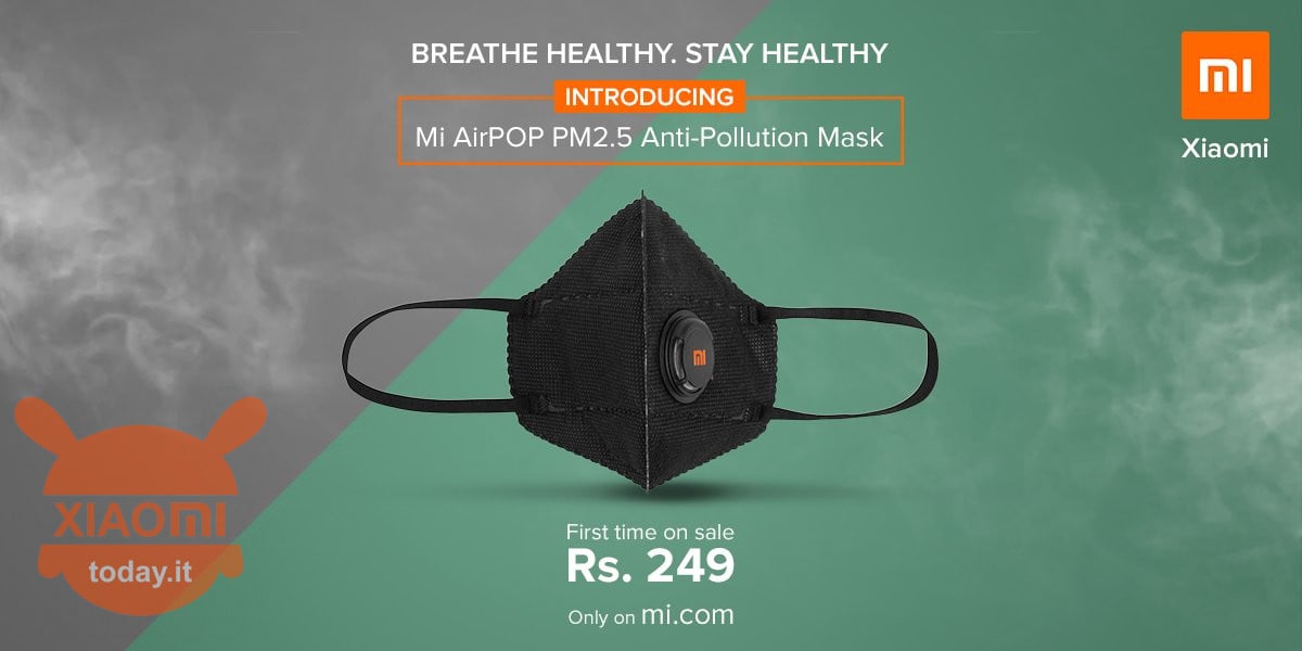 masque anti pollution xiaomi