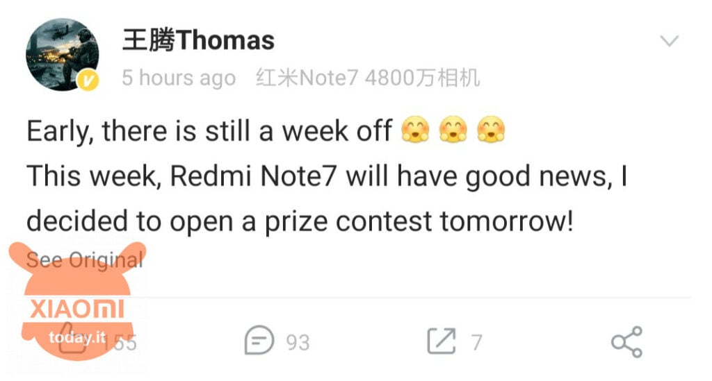 Due importanti novità per Redmi Note 7