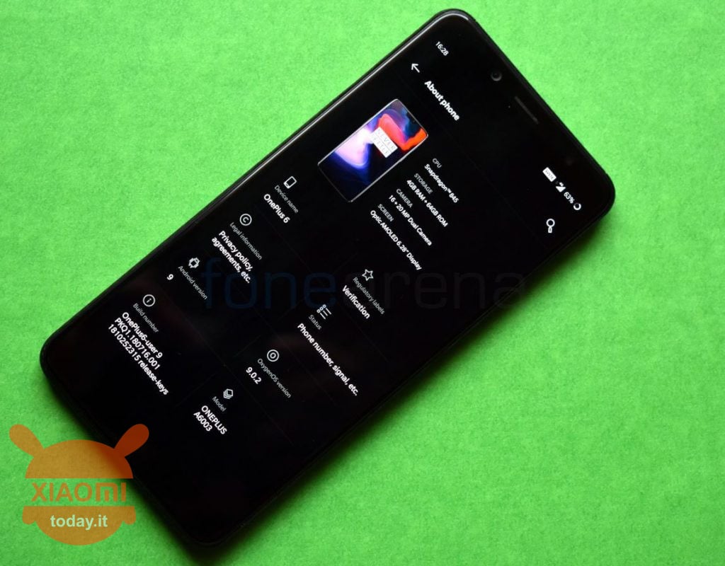 Xiaomi Redmi Note 5 si aggiorna ad Android Pie con un porting della OxygenOS, ma...