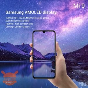 Xiaomi Mi 9 Display