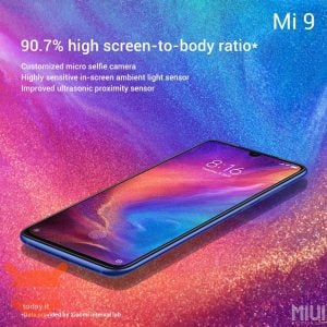 Xiaomi Mi 9 Display