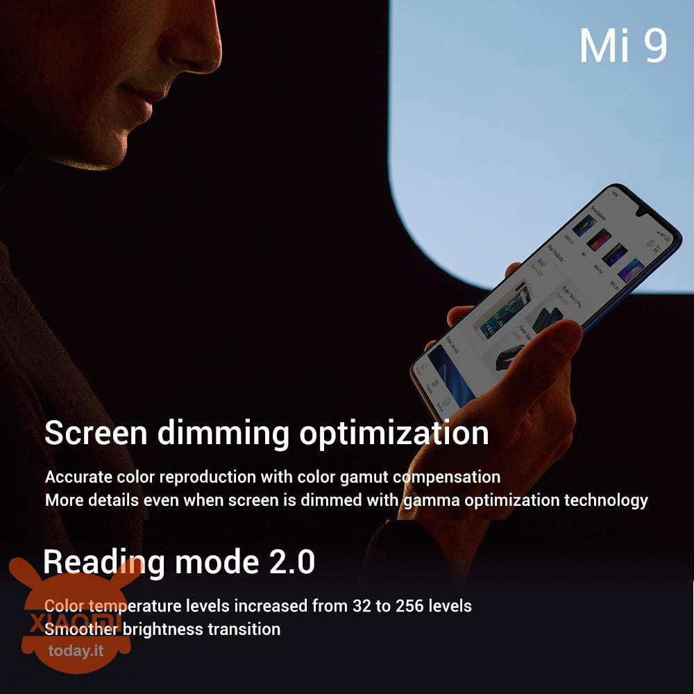 Xiaomi Mi 9 display