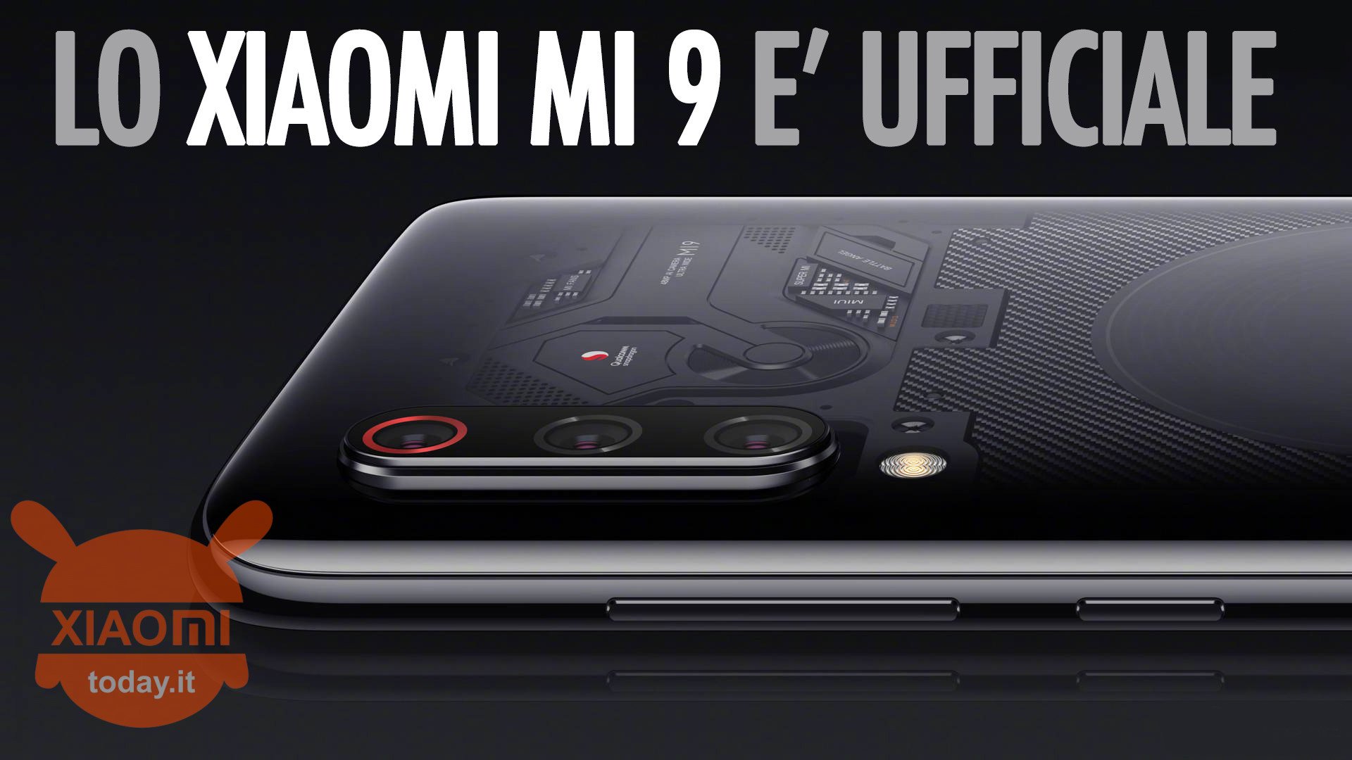 Xiaomi Mi 9 기술 사양