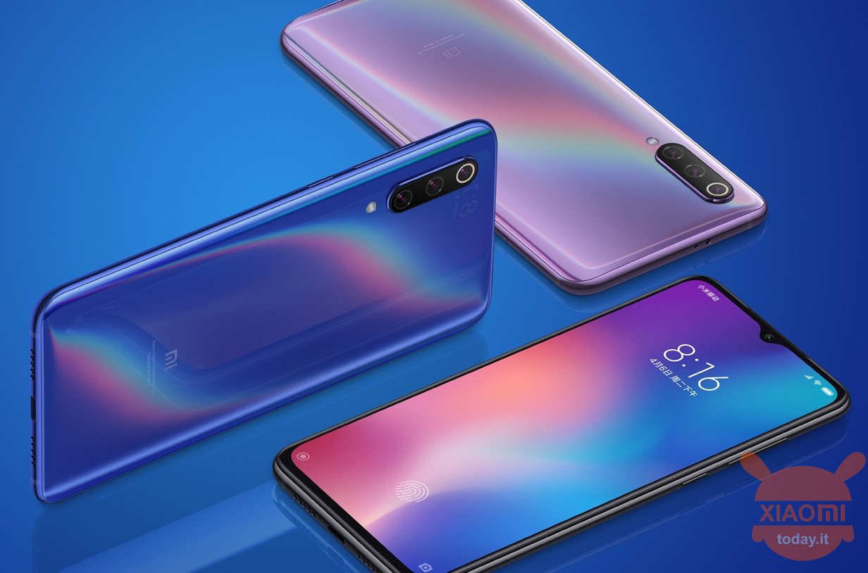 Xiaomi Mi 9 新しい壁紙がダウンロード可能になりました