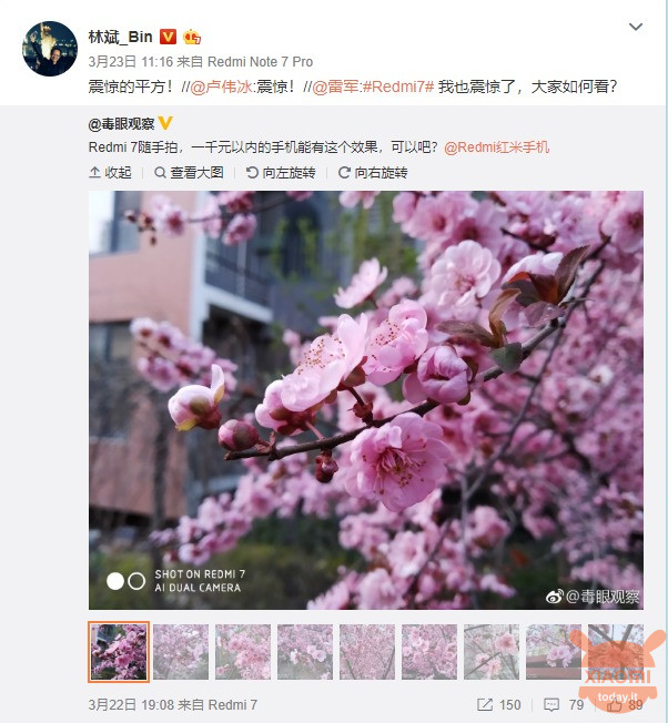 Xiaomi Redmi 7 photo samples