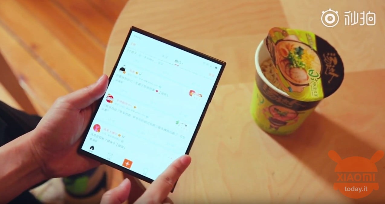 Xiaomi πτυσσόμενο τηλέφωνο Xiaomi