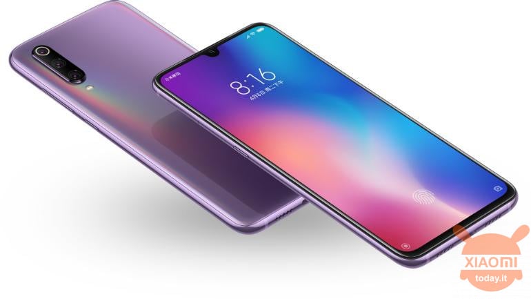 Xiaomi Mi 9 dc mờ