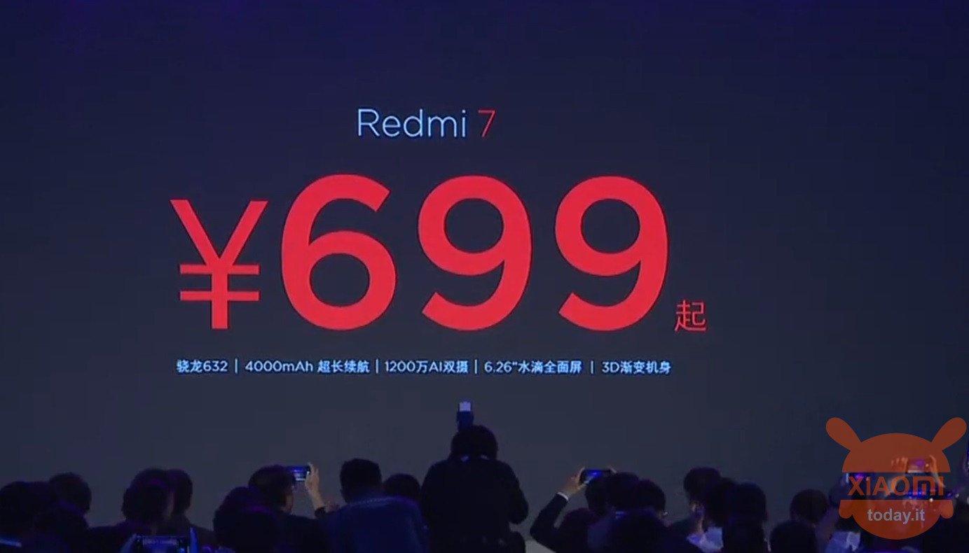 Xiaomi Redmi 7 launched