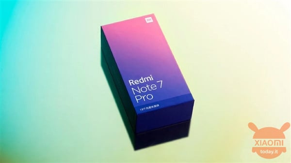 Caixa Redmi Notes 7 Pro