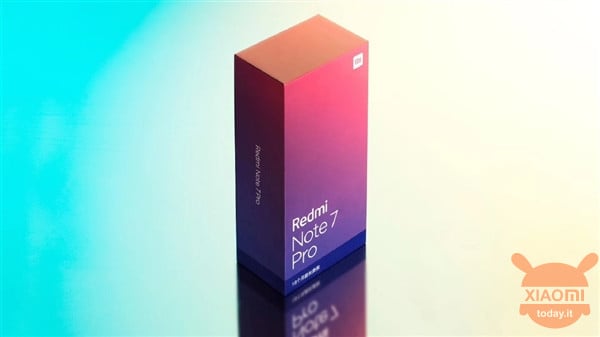 Redmi Notes 7 Pro box